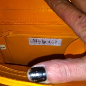 Melange yellow purse